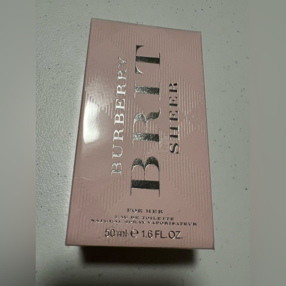 Burberry Brit Sheer in Pink Packaging
